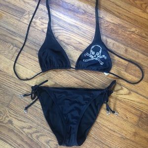 Victoria Secret Skull-head bathing suit